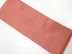 矢羽根・菊模様織り出し　リバーシブル半幅帯